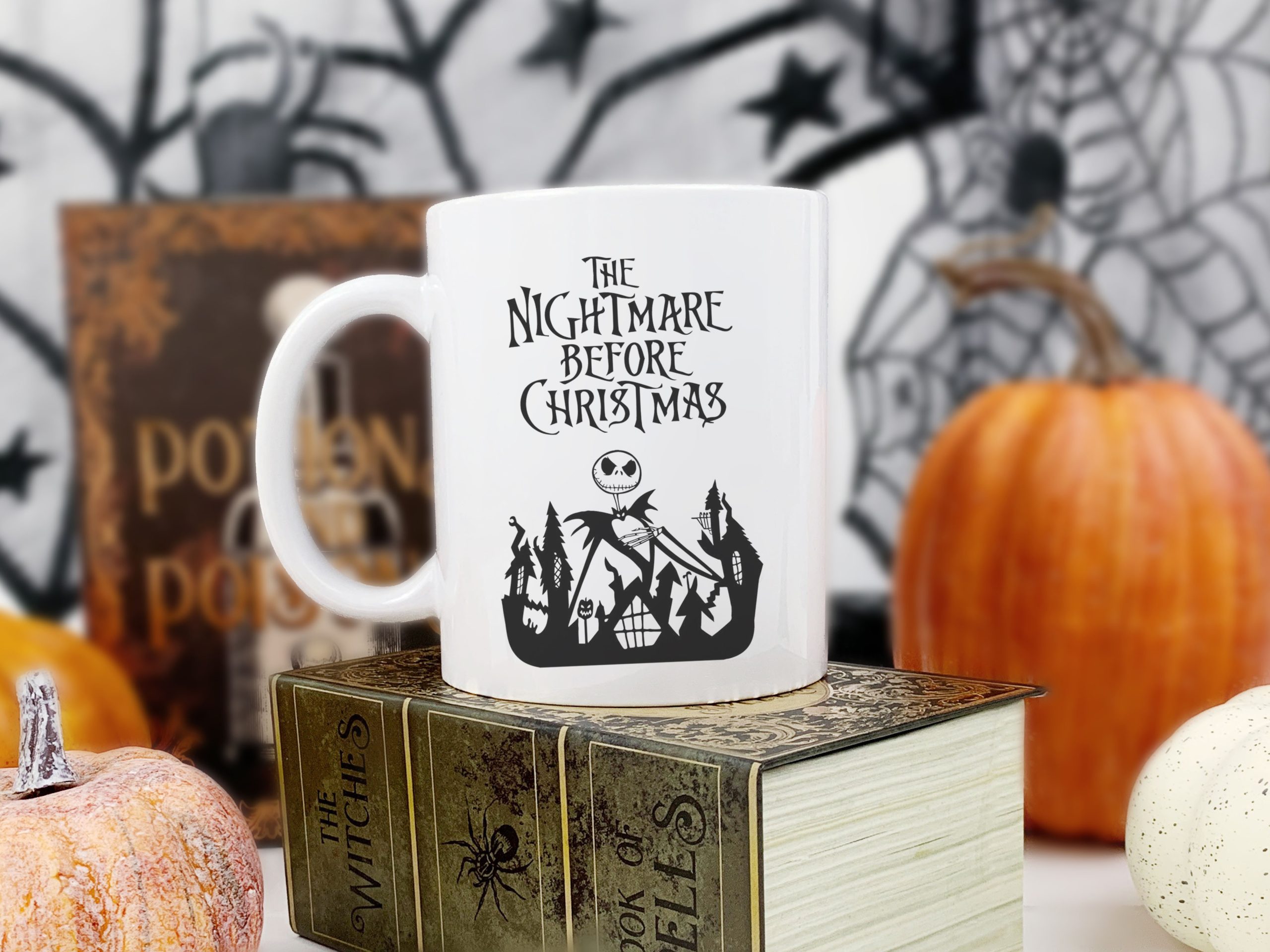 The Night Before Christmas Disney Movie Jack Skellington Mug