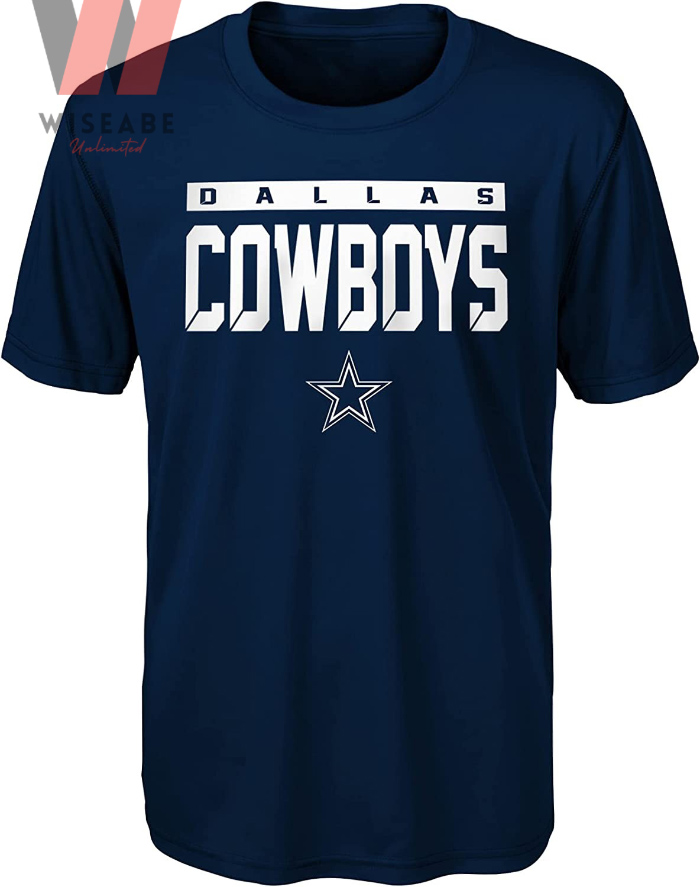 Cheap Navy Blue NFL Football Team Star Logo Dallas Cowboys Shirt