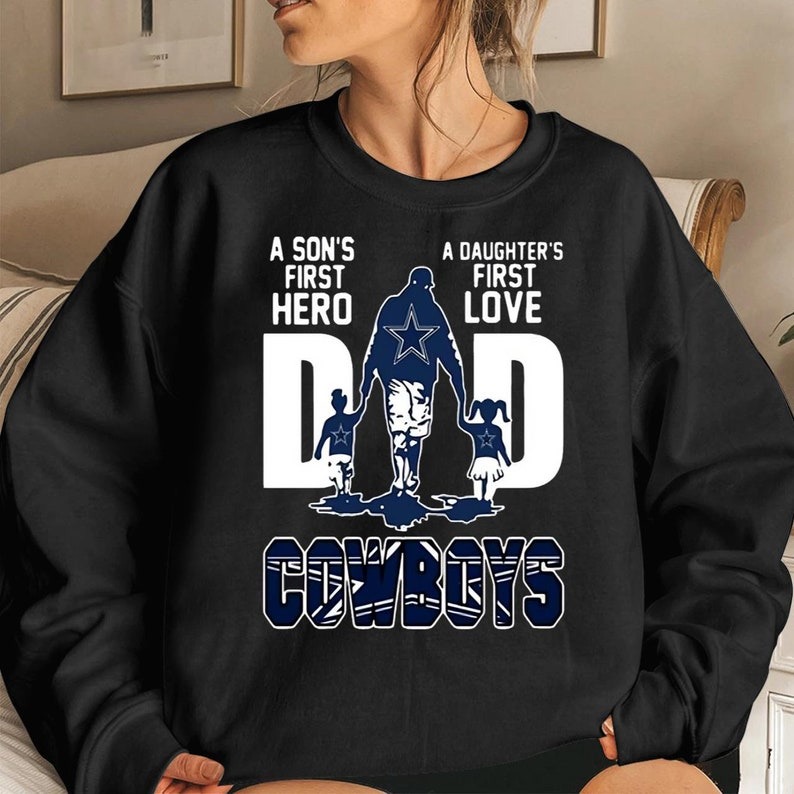 Authentic Apparel Dallas Cowboys Gray Sweatshirt Men's Size L