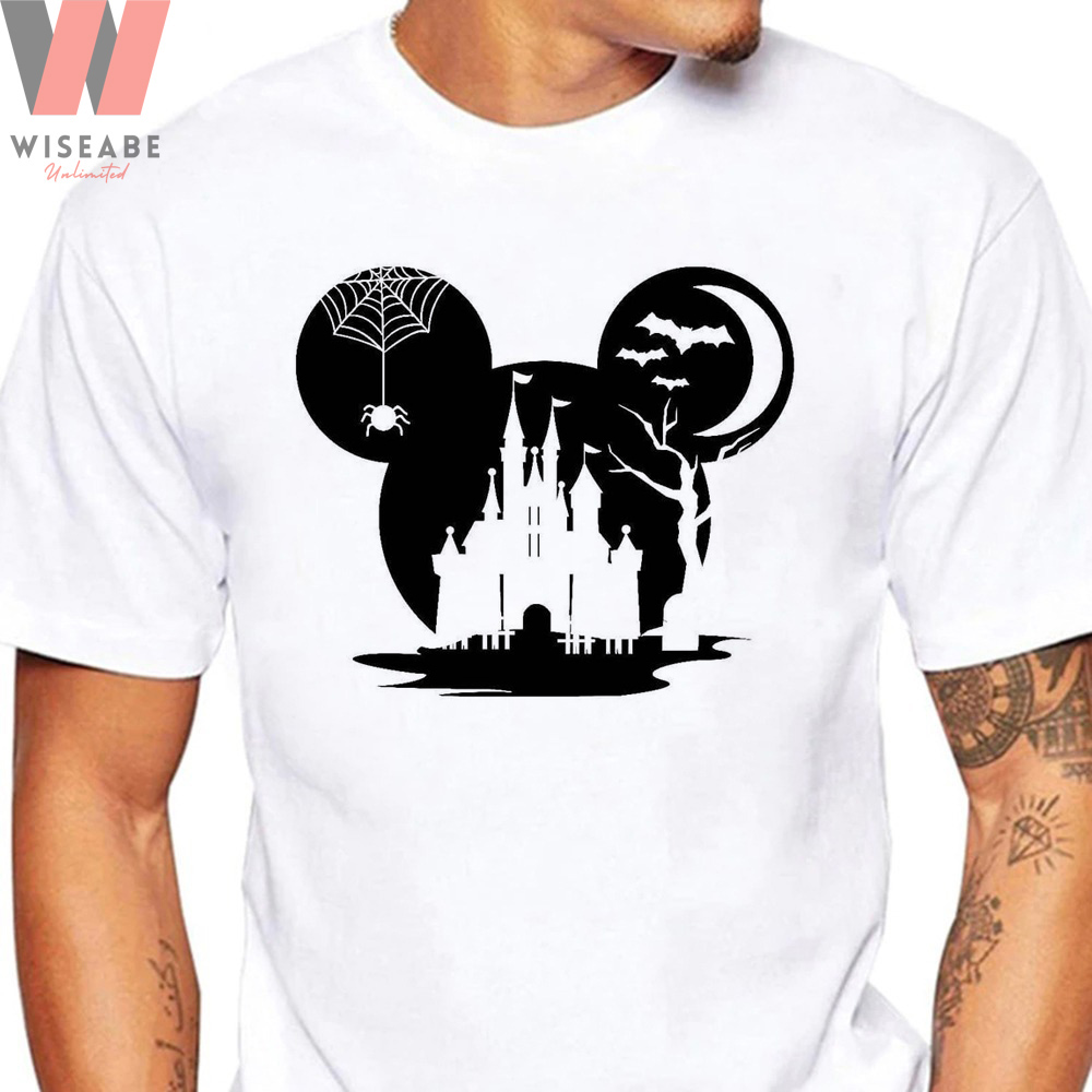 Cute Mickey Ears Castle Disney Halloween Shirt