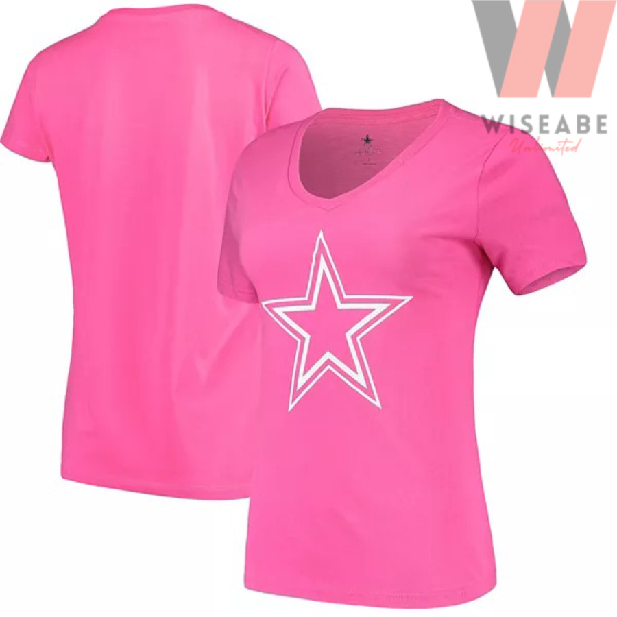 NFL Team Apparel Toddler Dallas Cowboys Cutest Fan Pink T-Shirt