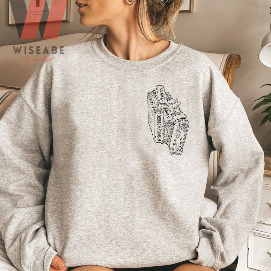 Hogwarts Magic Books Harry Potter Sweatshirt , Harry Potter Gifts For Women