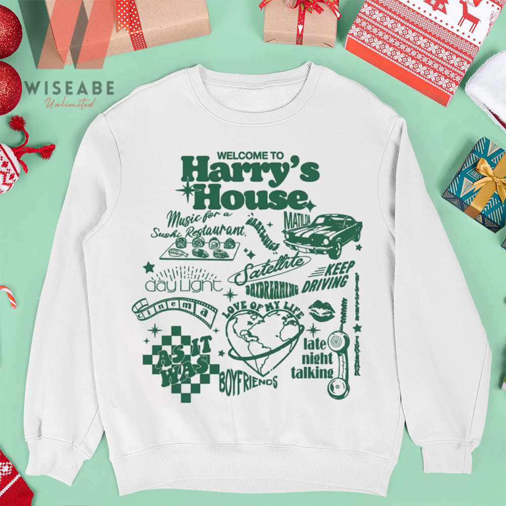 Vintage Green Harry House Album 2022 Harry Styles Sweatshirt