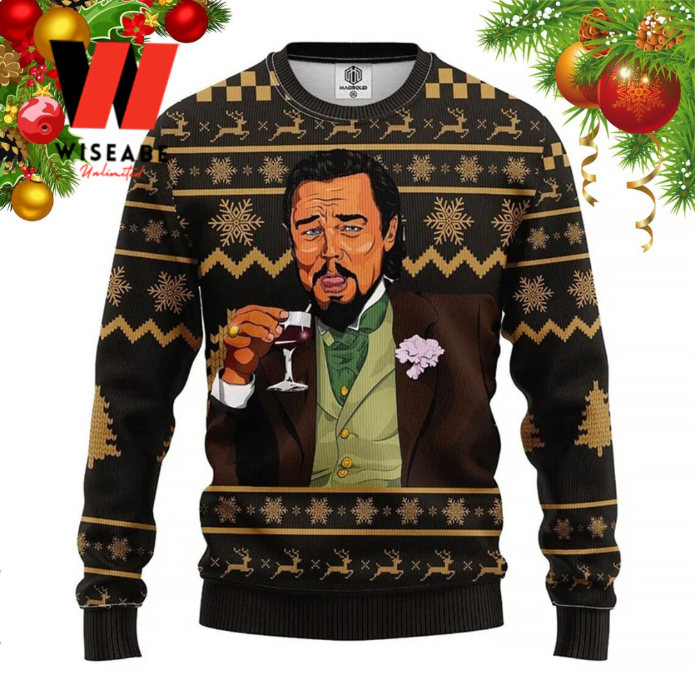 Funny Leonardo Dicaprio Christmas Sweater