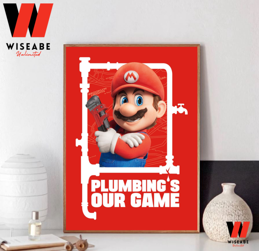 Cheap Mario Plimbing Our Game The Super Mario Bros Movie 2023 Poster