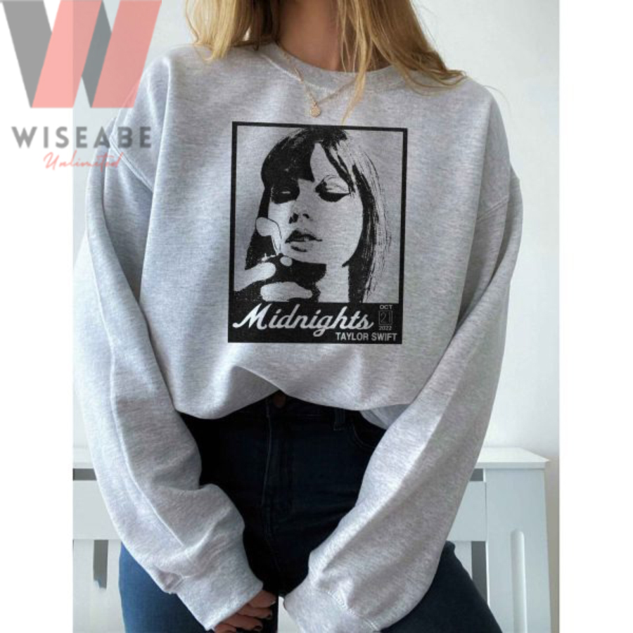 Vintage Taylor Swift Midnights 2022 New Album Sweatshirt, Taylor Swift Merch