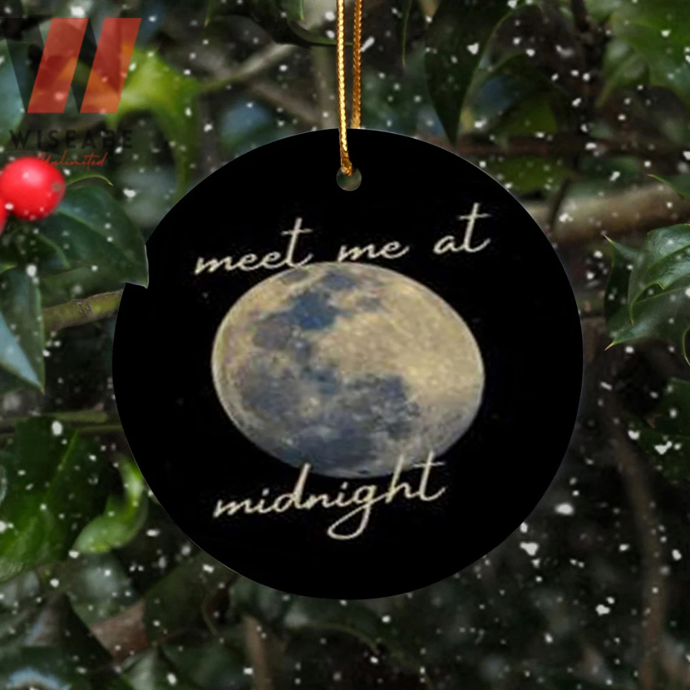 Taylor Swift Midnight Album Vintage Christmas Ornament
