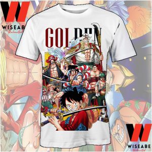 Golden Whitebear Pirates Members One Piece Anime Shirt