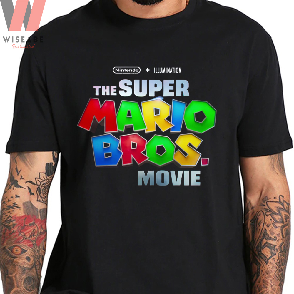 Movie Basketball Jersey Super Mario Bros Red