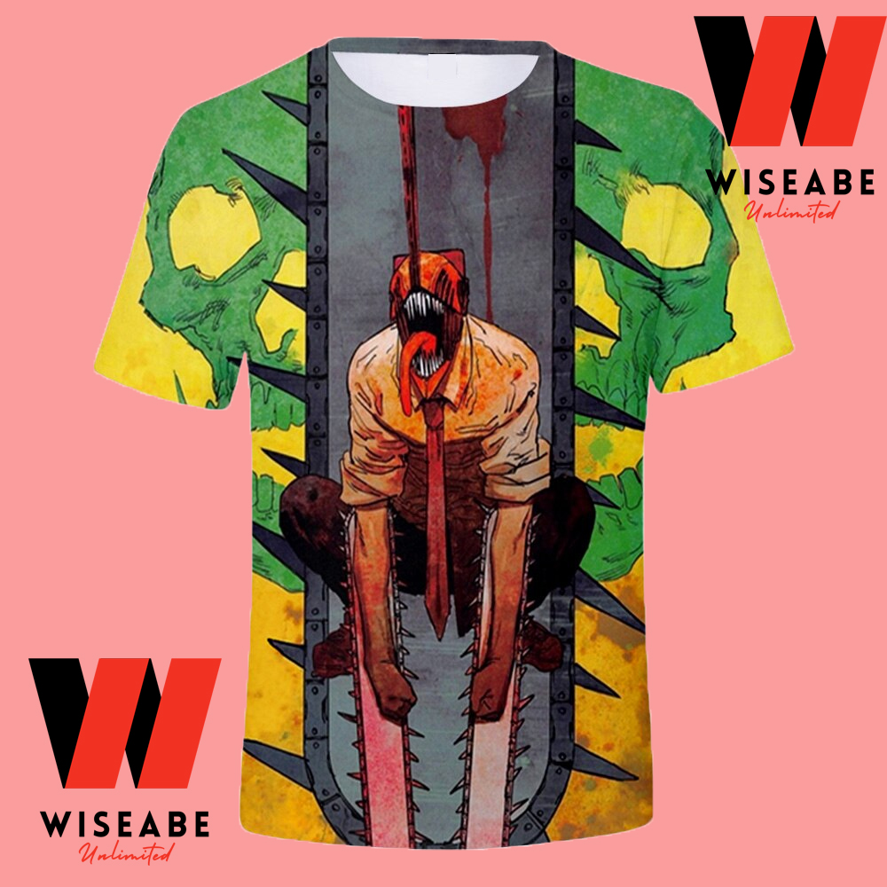 Hot Denji Chainsaw Man Anime T Shirt