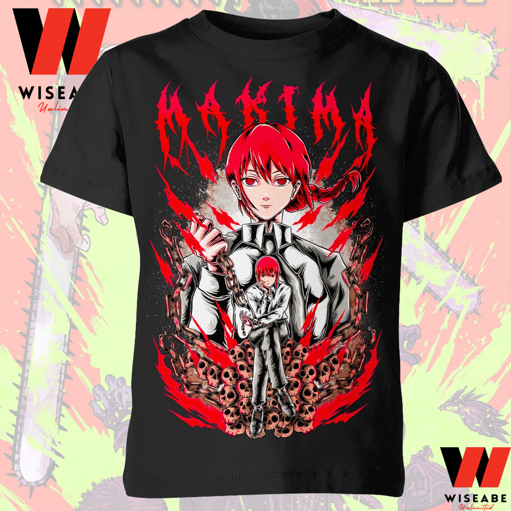 Control Devil Makima Chainsaw Man T Shirt, Chainsaw Man Merch