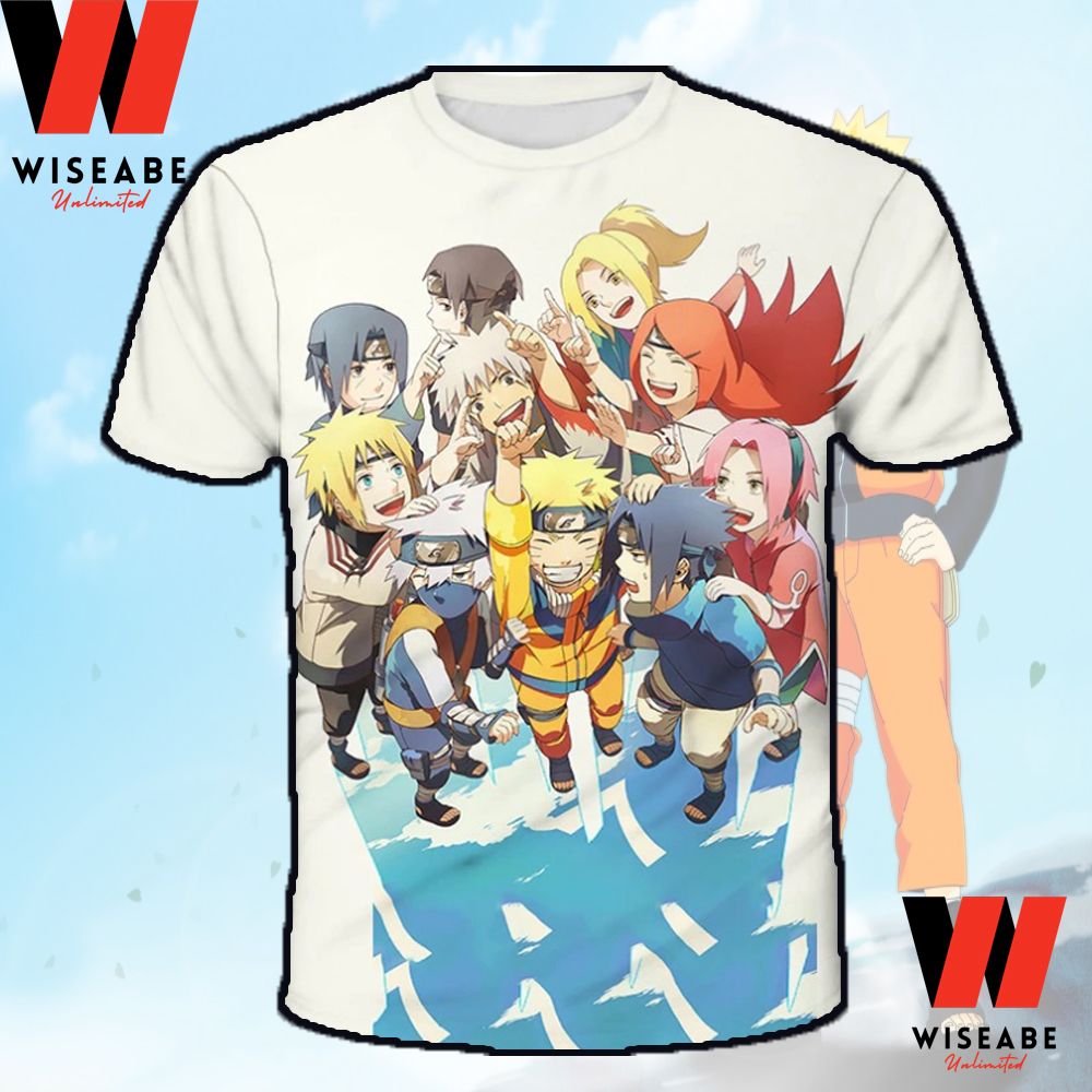 Unique Naruto Character Chibi Anime T Shirt, Naruto Merchandise