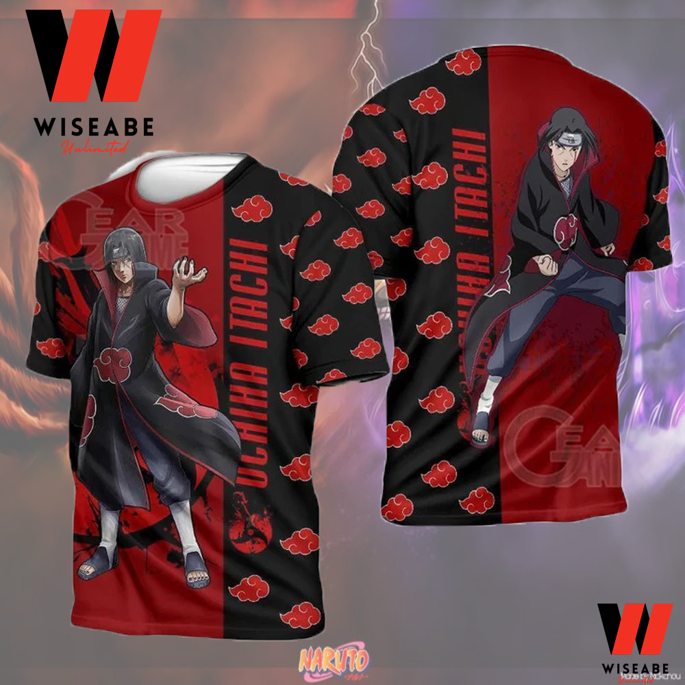 Cheap Naruto Anime Itachi Uchiha T Shirt