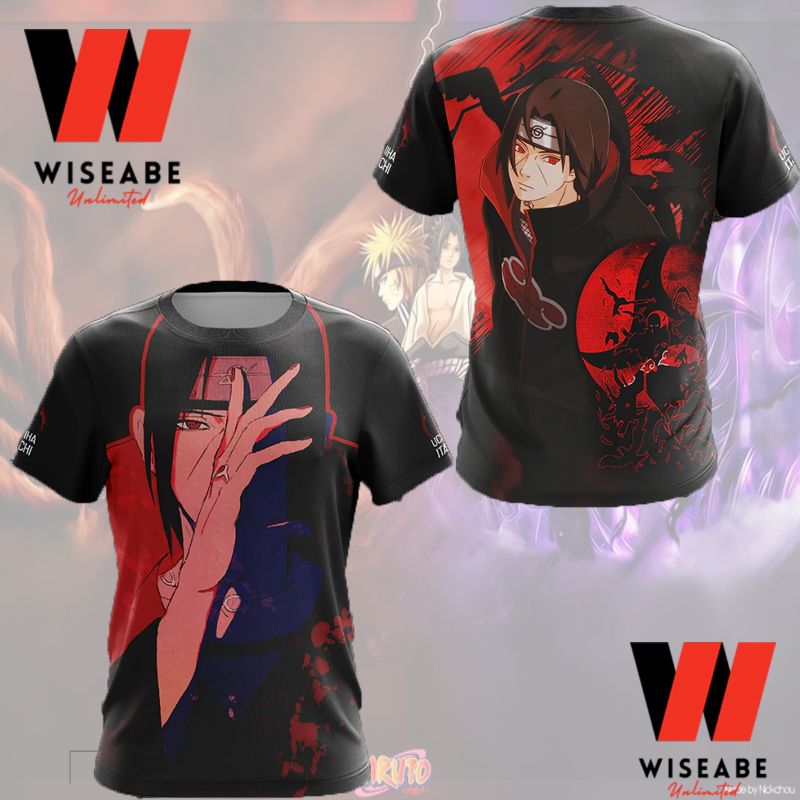 Unique Itachi Akatsuki Naruto Anime T Shirt, Naruto Merchandise