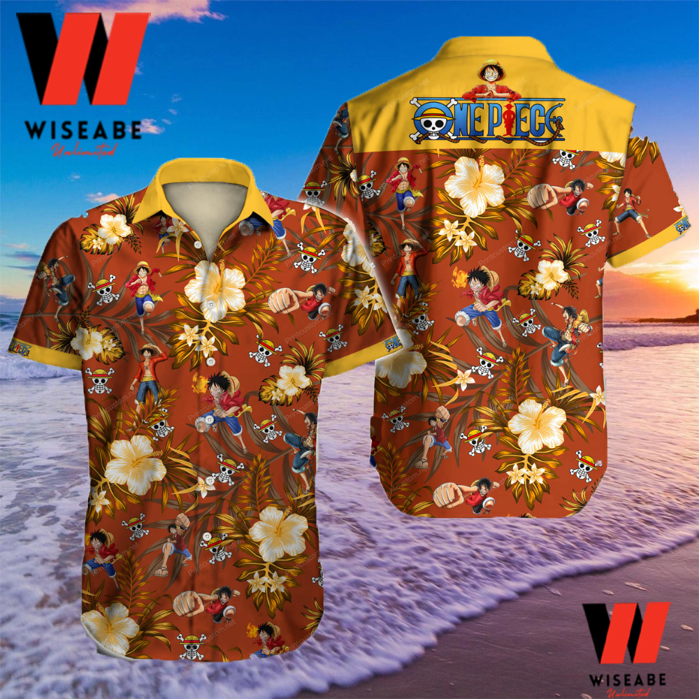 Unique Monkey D Luffy Body One Piece Anime Hawaiian Shirt, One Piece  Merchandise - Wiseabe Apparels