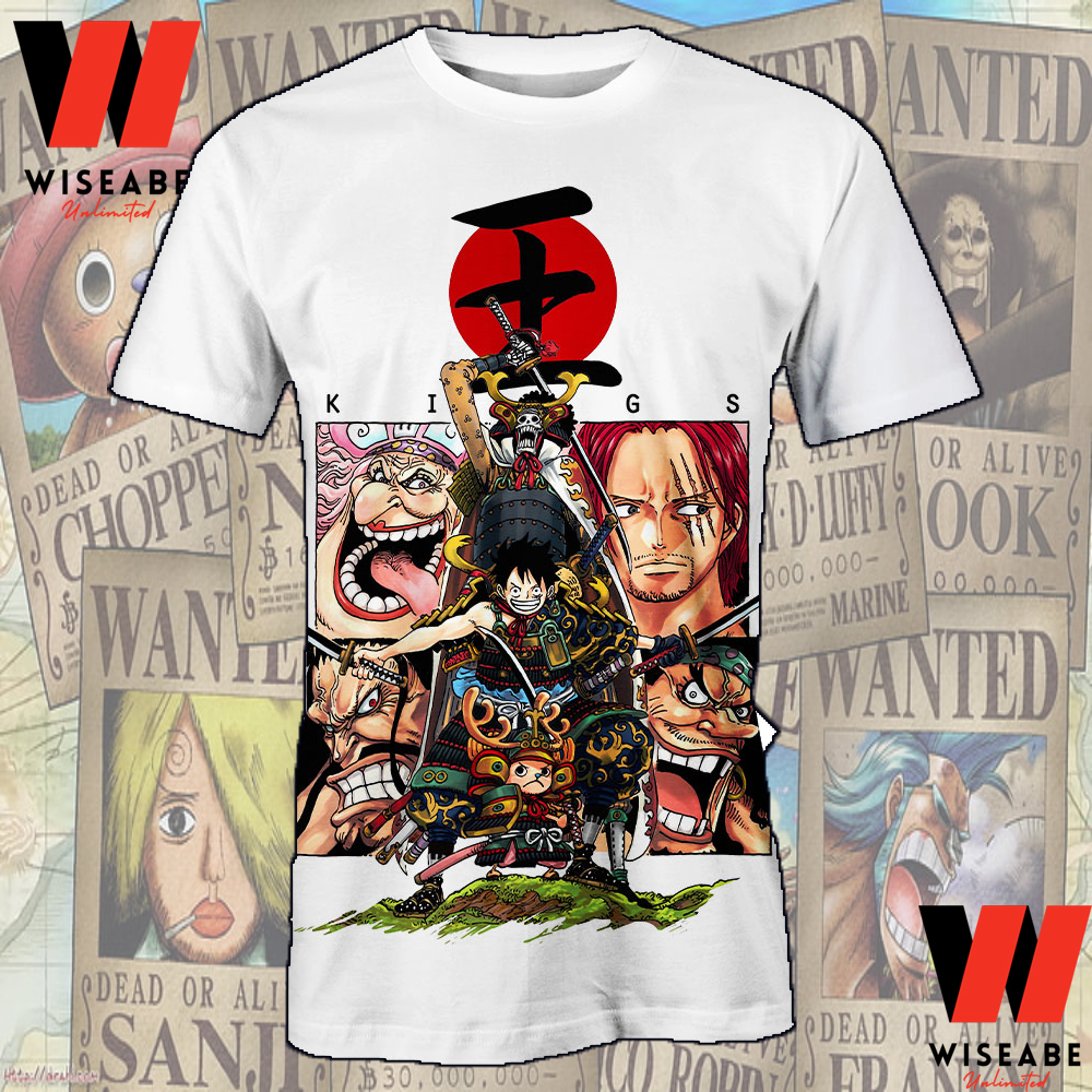 Wano Battle One Piece Anime Shirt, One Piece Merchandise