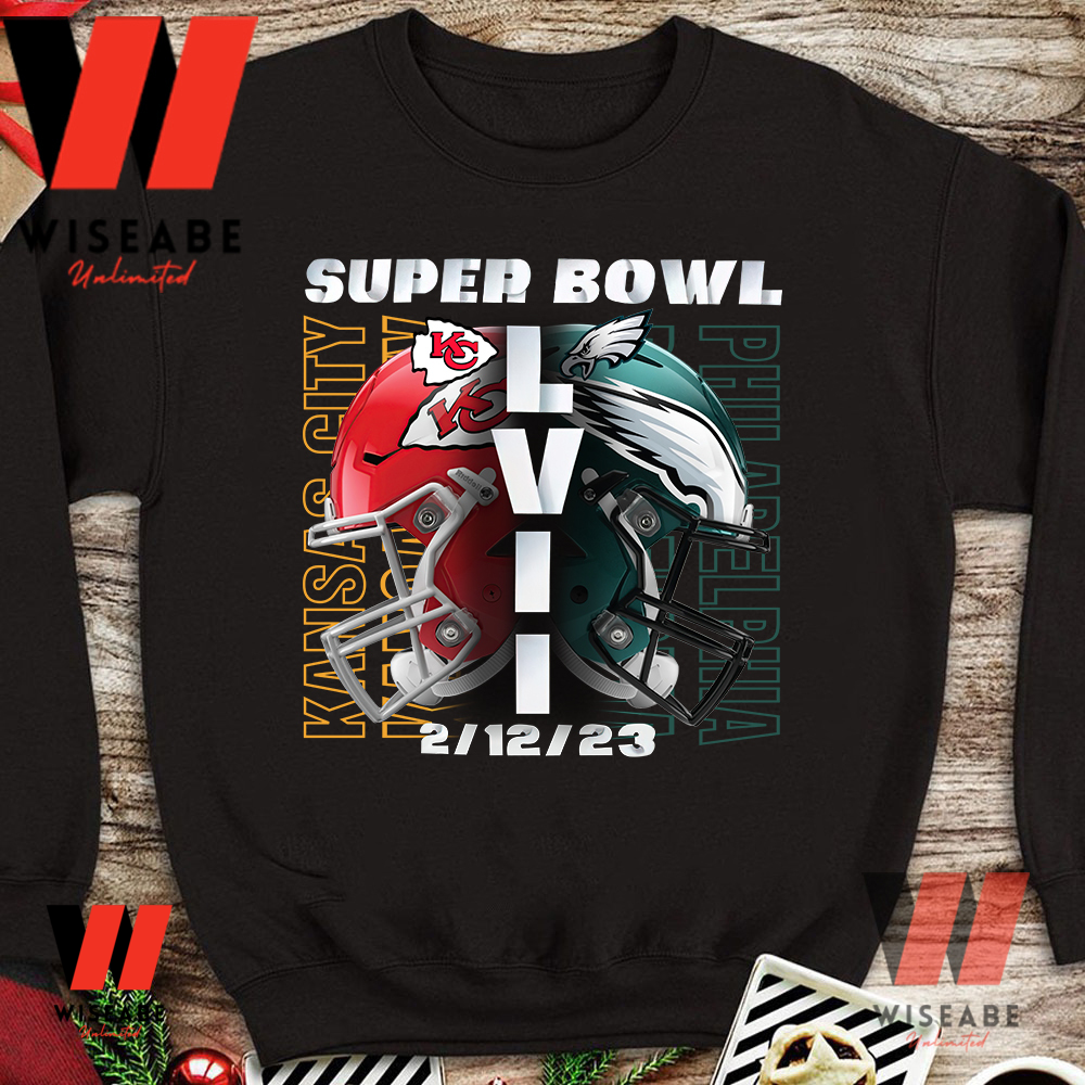 NFL Philadelphia Eagles And Kansas City Chiefs Super Bowl Championship 2022  Sweatshirt - Wiseabe Apparels