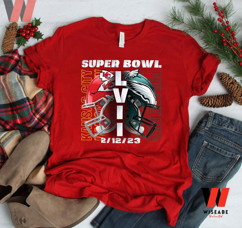 Kansas City Chiefs Vs Philadelphia Eagles Super Bowl 2023 NFL Champions  Shirt - Wiseabe Apparels