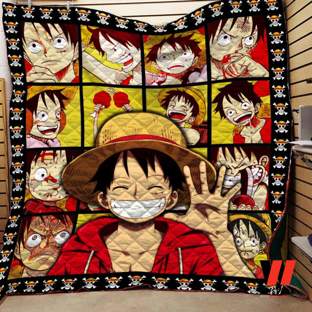 Hot Sales Hypoallergenic Blanket One Piece Anime Provide Environment for  All Season  Shopee México