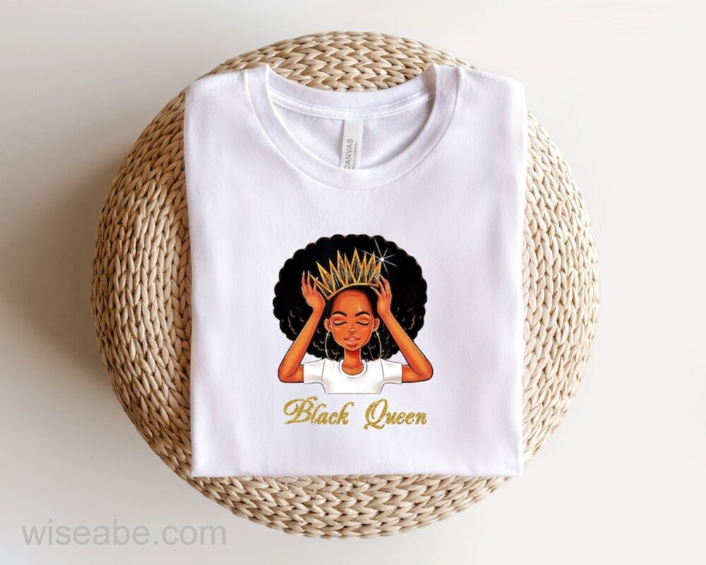 Melanin Black Queen Black History Month T Shirt, Gifts For Black Moms