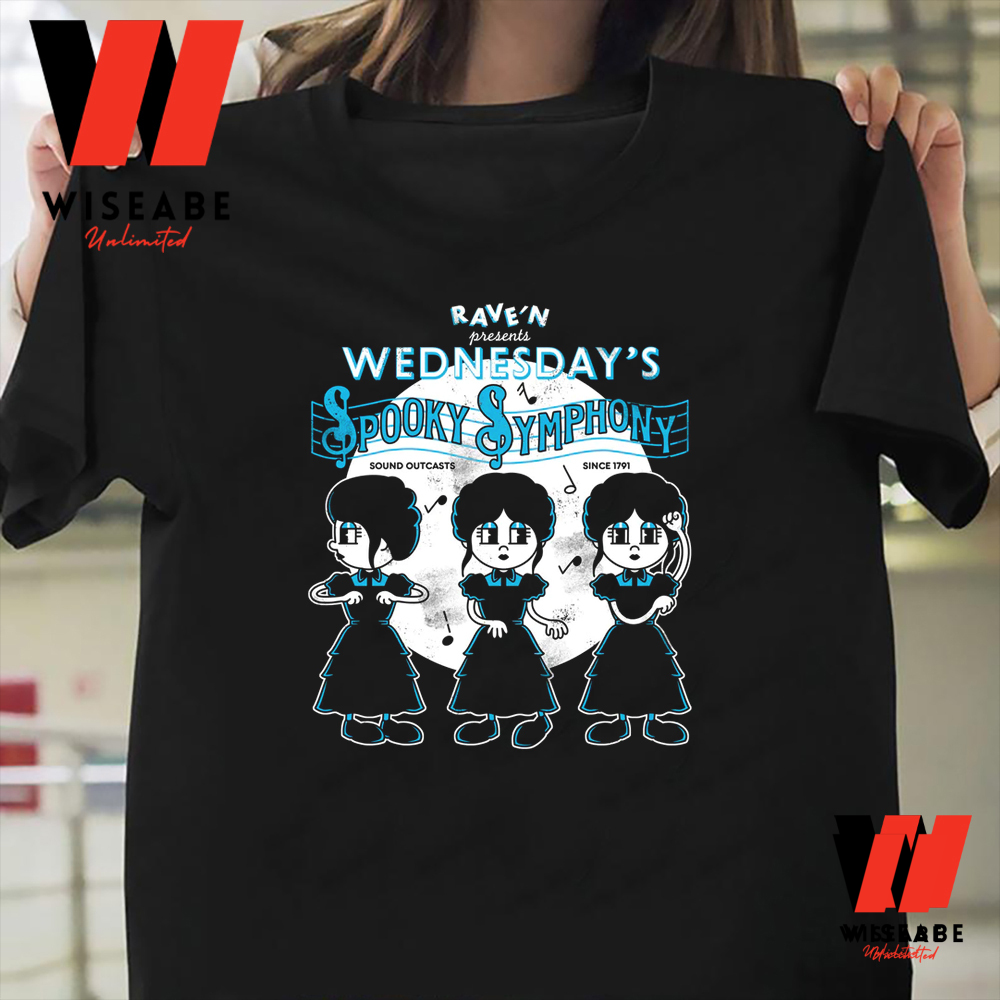 Cute Wednesday Addams Dance Spooky Symphony Halloween T Shirt