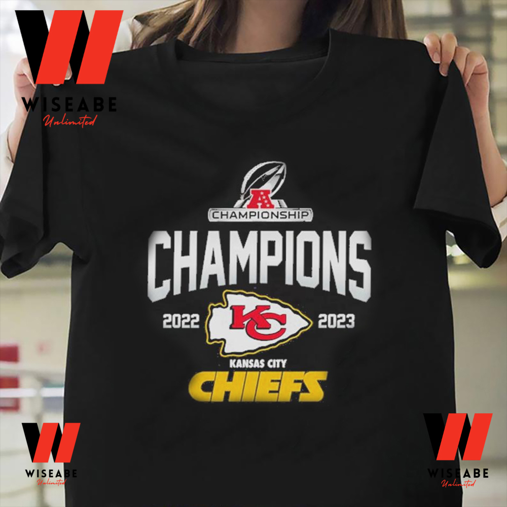 Afc Champions Kansas City Chiefs Team 2022 2023 Shirt Ladies T-shirt