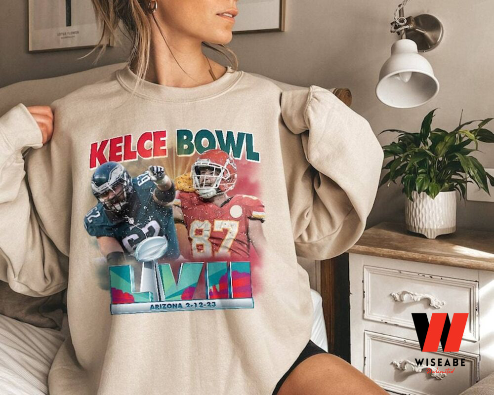 Kelce Brothers Football Kelce Bowl Super Bowl 2023 Shirt