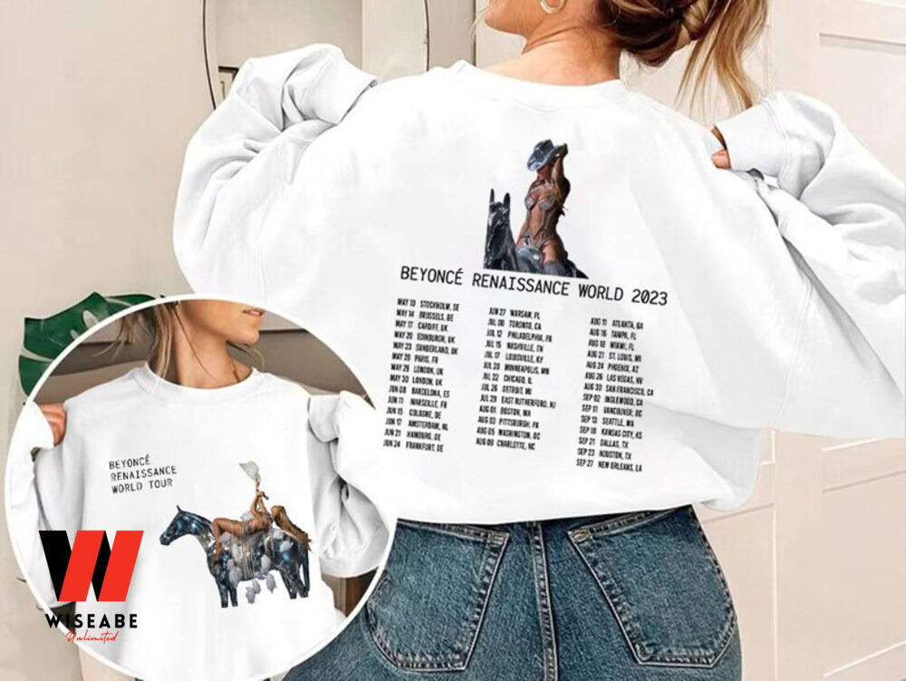 Cheap Beyoncé Renaissance World Tour Tracklist 2023 Sweatshirt, Cheap Beyoncé Merchandise