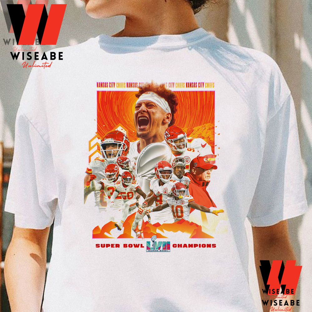 Kansas City Chiefs Super Bowl LVII Champions 2023 Poster - Wiseabe Apparels