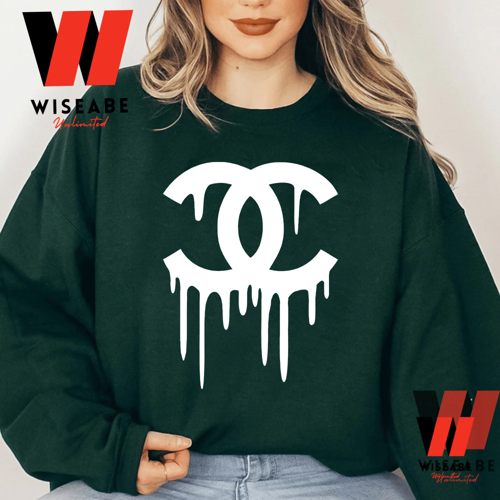 Cheap Dripping Chanel Logo Shirt, Unique Gifts For Mom - Wiseabe Apparels