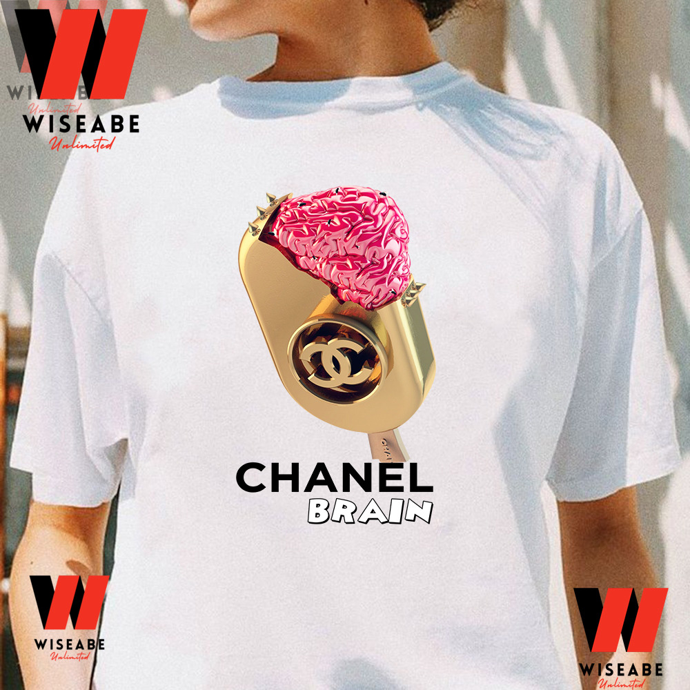 Cheap Chanel Brain Ices Cream Chanel Logo T Shir, Gift For Her