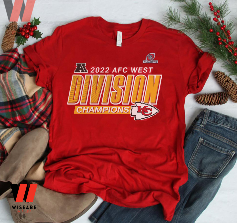 Kansas City Chiefs AFC Division Championship 2022 2023 Shirt - Wiseabe  Apparels