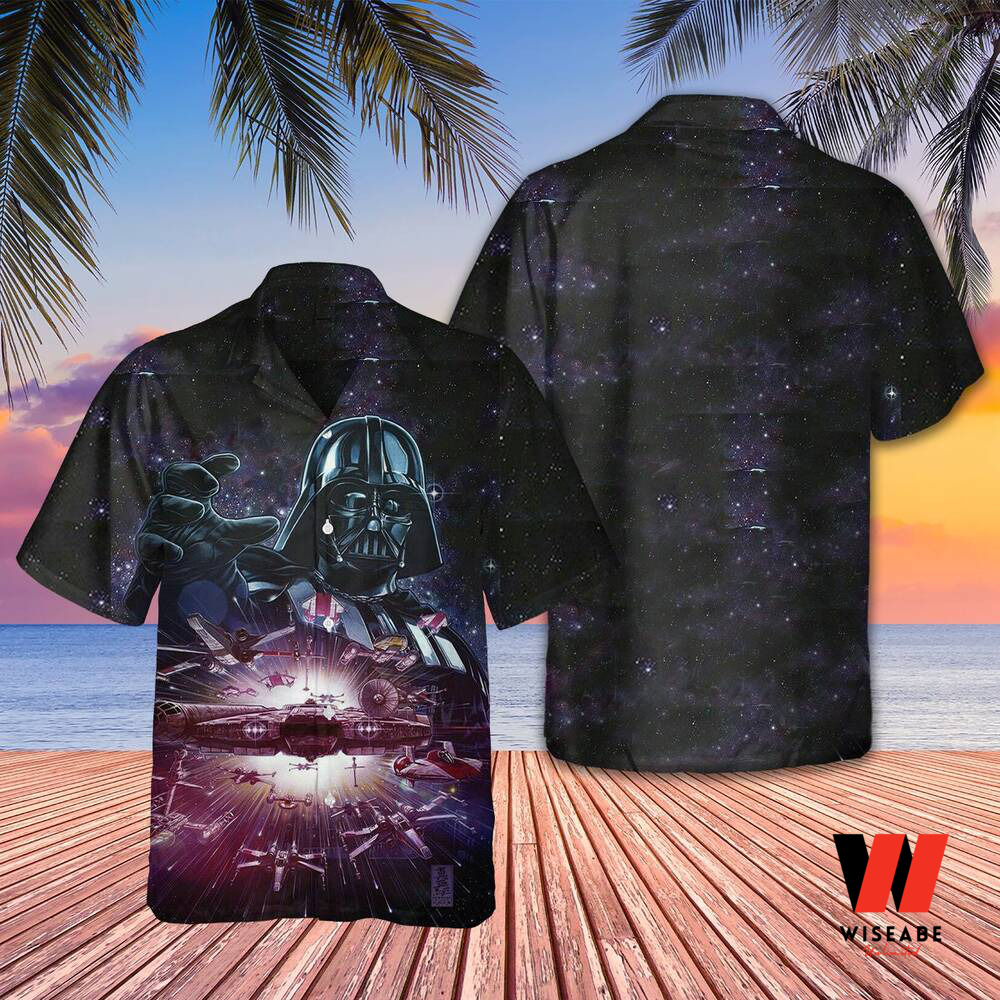 Starwars Darth Vader Storm Trooper Dark Side Black Hawaiian Shirt For Men  And Women - YesItCustom