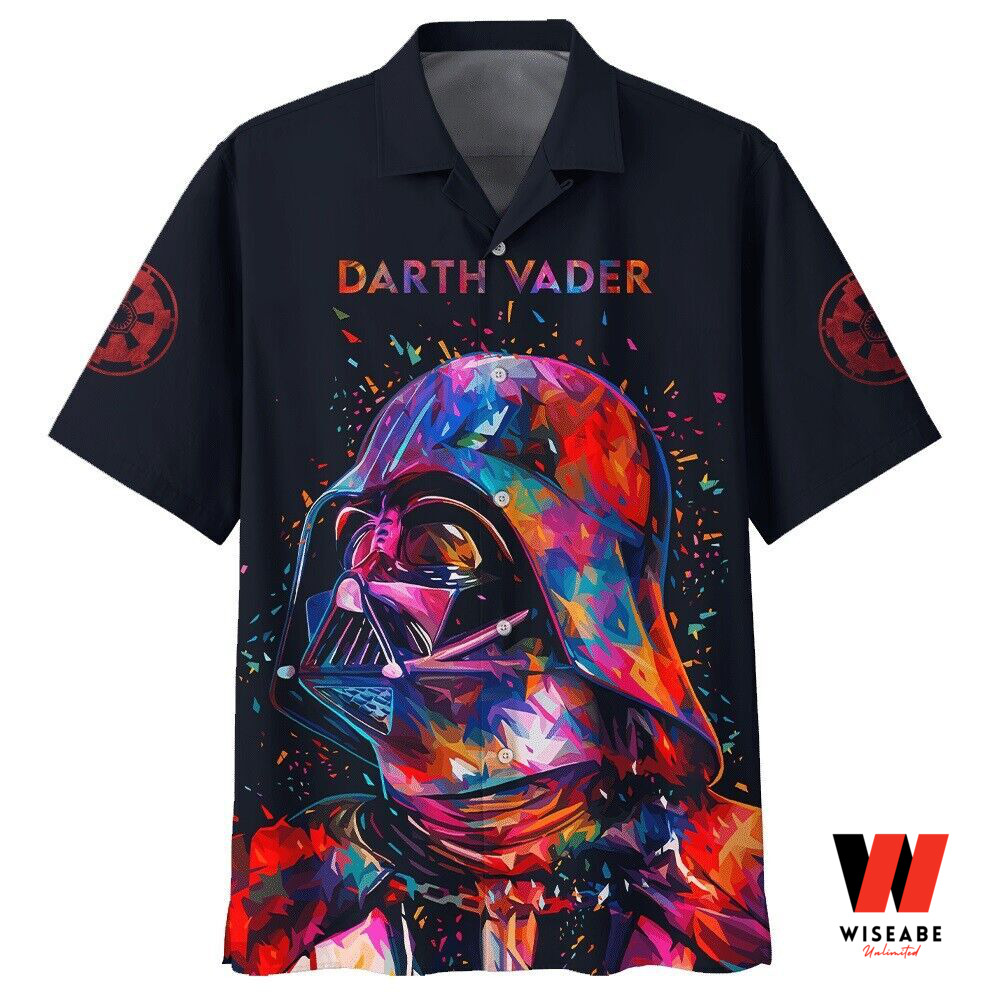 Darth Vader Darth Vader With Lightsaber Hawaiian Shirt And Shorts