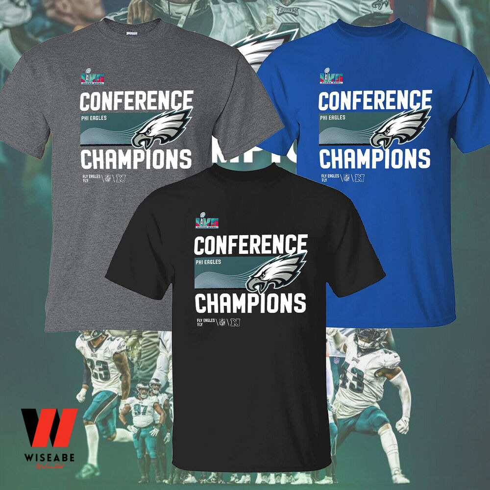 Cheap NFL Conference Champions 2023 Philadelphia Eagles Shirt - Wiseabe  Apparels