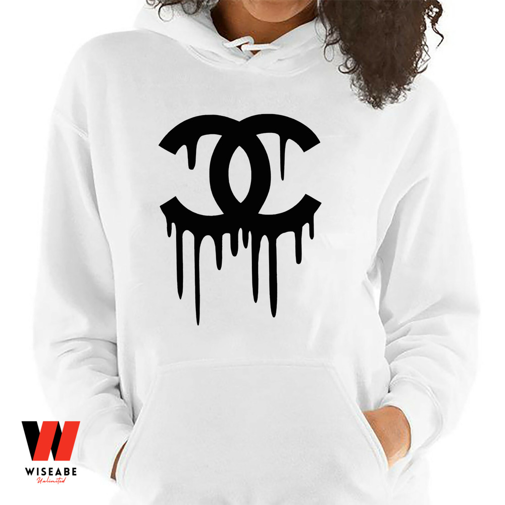 Buy Chanel Top Casual Letter Print Hooded Sweatshirt Chanel Mens and  Womens Wild Big Logo Behind Loose Long Sleeve Bottoming Shirt MXXL  Womens sweatshirtFordeal