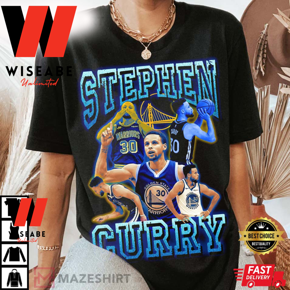 NBA Golden State Warriors Stephen Curry T Shirt