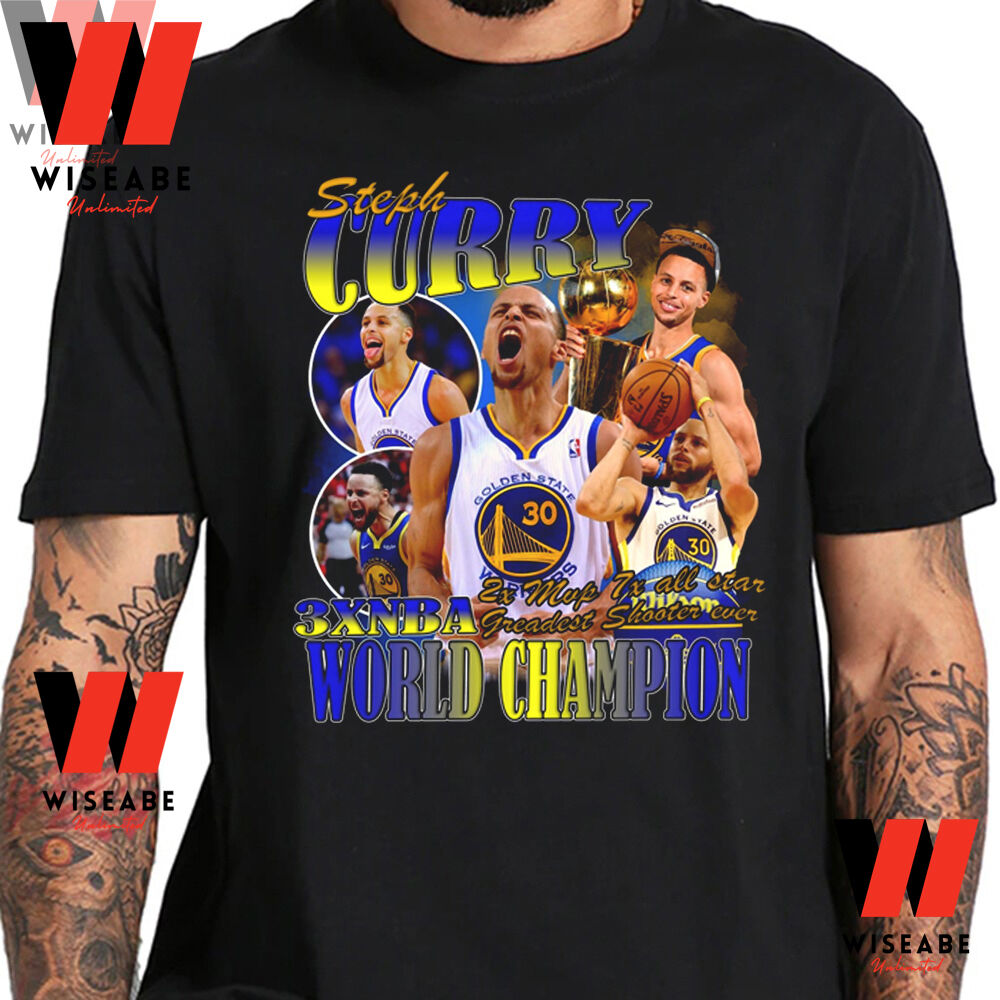 Cheap NBA Golden State Warriors Stephen Curry T Shirt