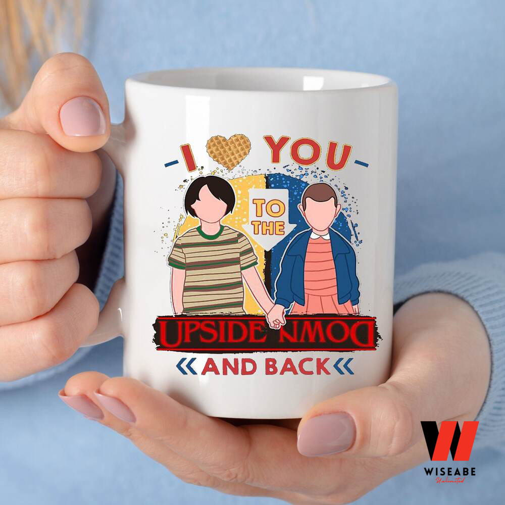 Eleven I Love You To The Upside Down And Back Stranger Things Coffee Mug