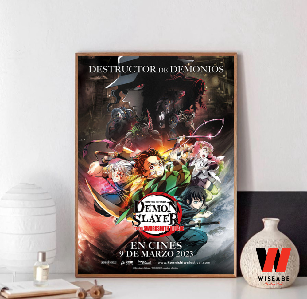 Hot Demon Slayer Kimetsu No Yaiba Season 3 Swordsmith Village Arc Poster