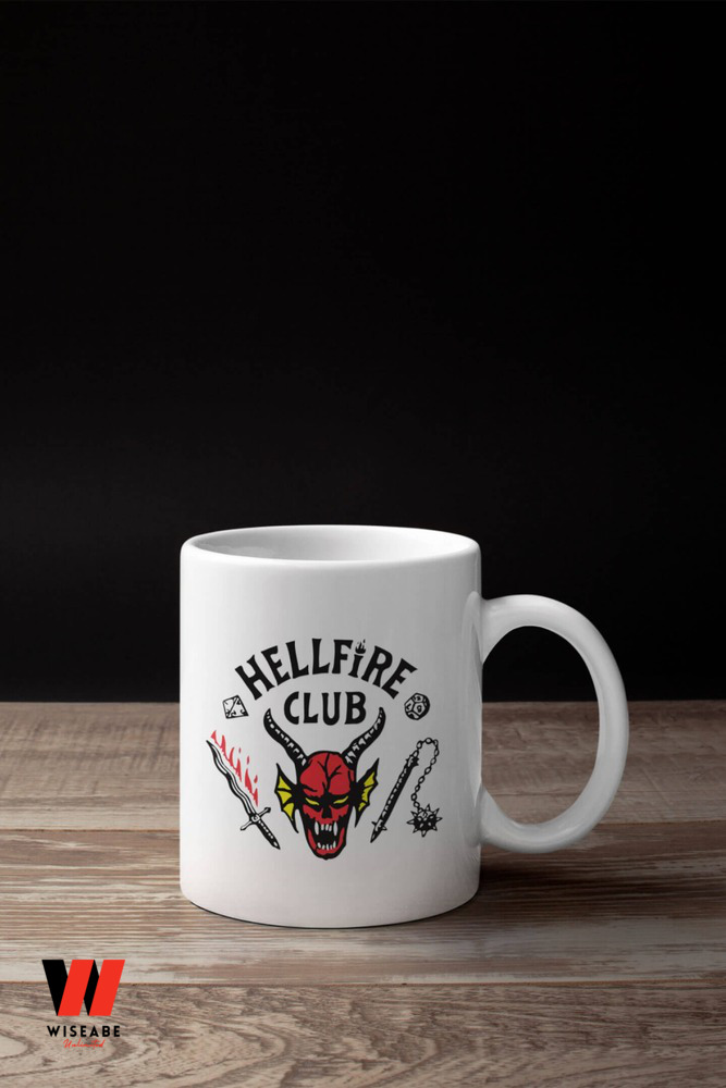 Cheap The Hellfire Club Stranger Things Mug, Best Stranger Things Gifts