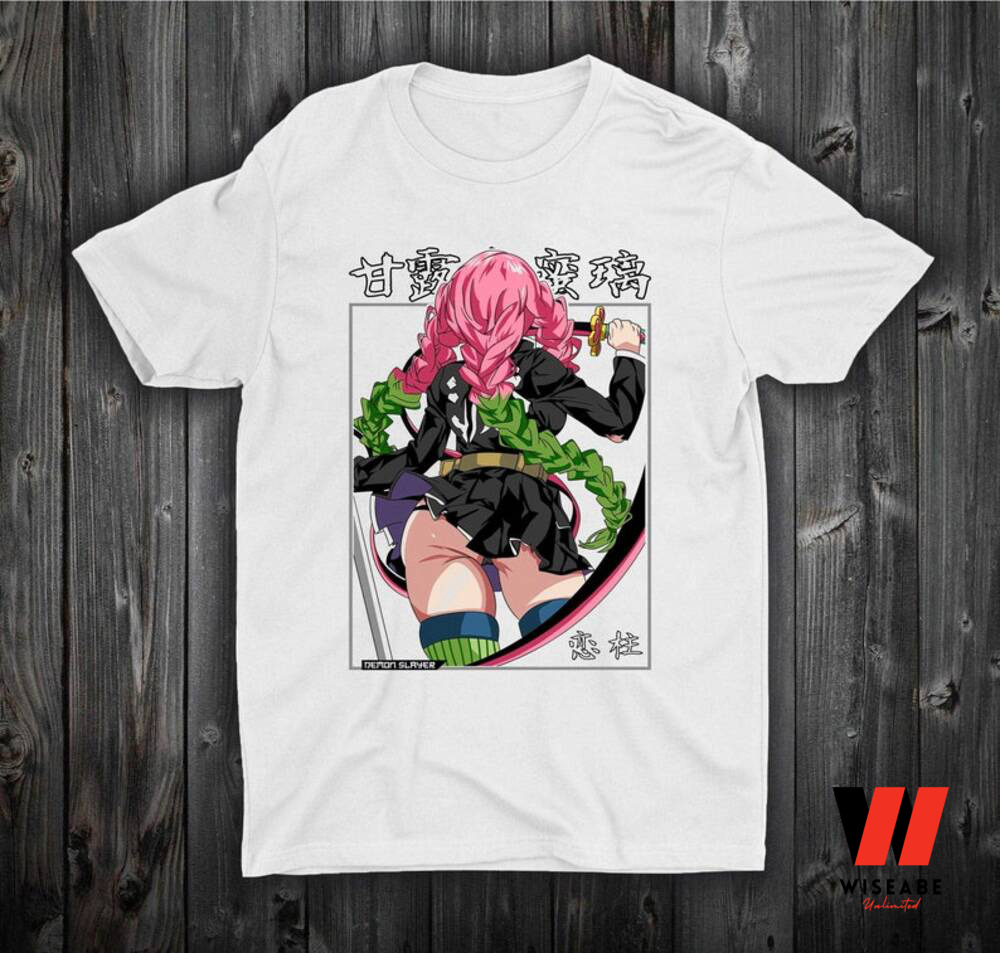 Mitsuri Kanroji Love Pillar Anime Demon Slayer T Shirt, Demon Slayer Gifts