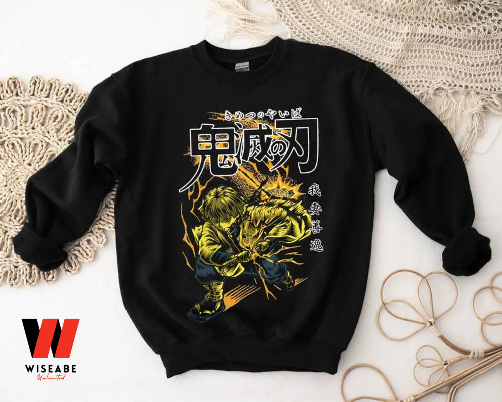 Retro Zenitsu Demon Slayer Shirt 