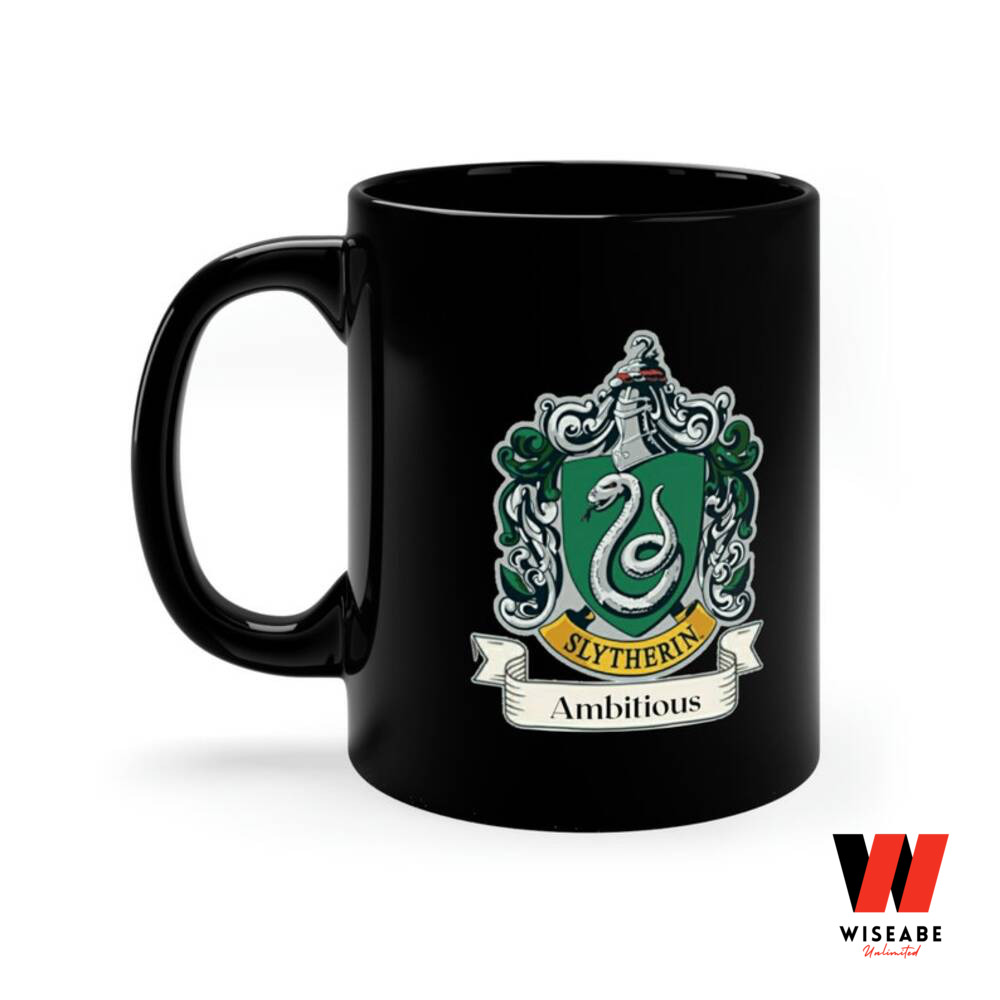 Cunning, Ambitious, Slytherin Mug, Fandom Gift, Slytherin Gifts