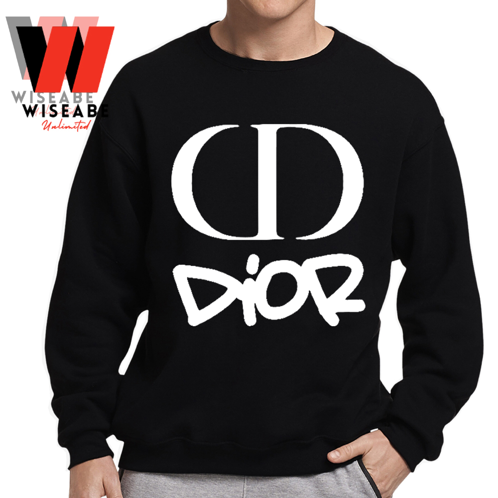 Dior Embroided Pin Logo Tshirt Mens Fashion Tops  Sets Tshirts  Polo  Shirts on Carousell