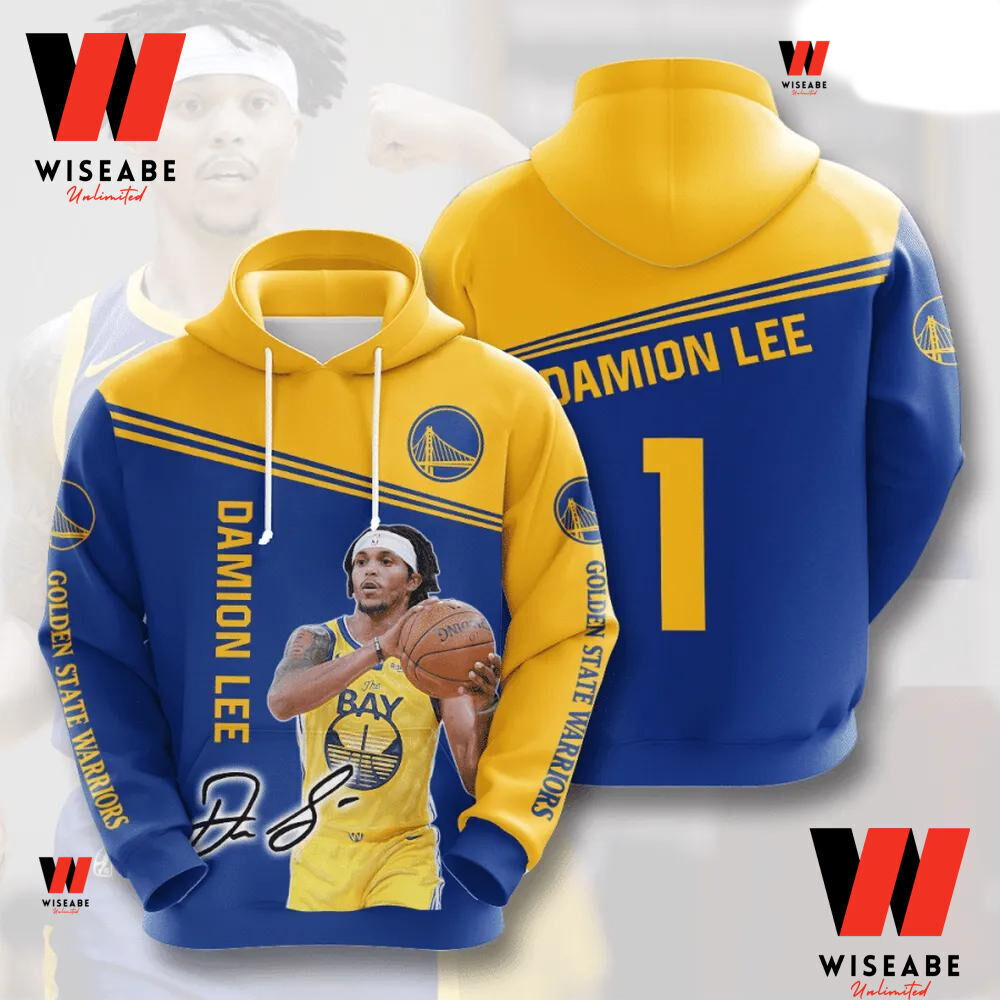 Cheap Damion Lee NBA Basketball Golden State Warriors Hoodie