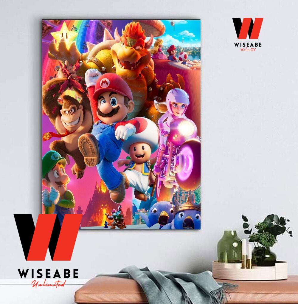 Cheap The Super Mario Bros Movie Characters Poster