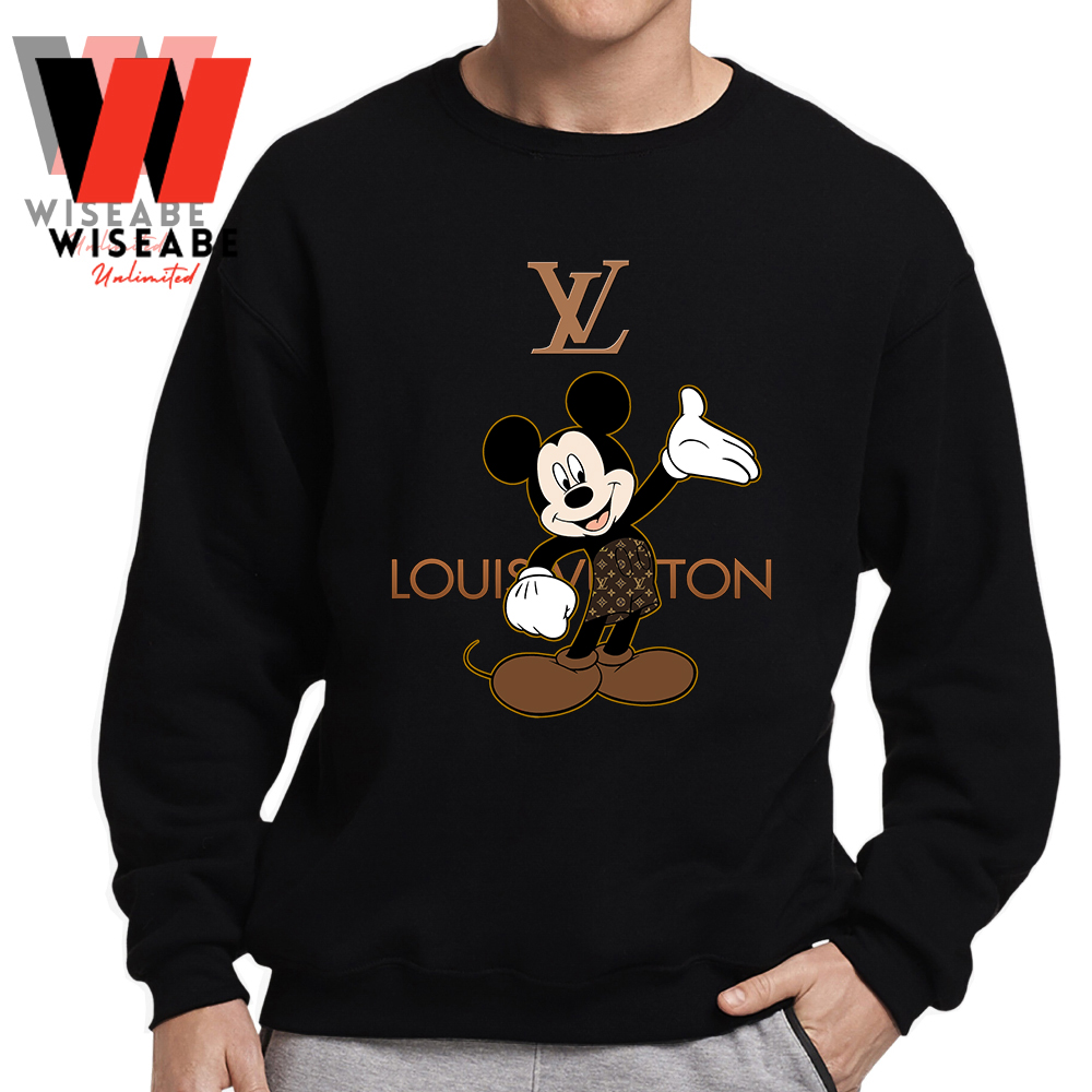 Mountain Climber Mickey Mouse Louis Vuitton shirt hoodie longsleeve  sweatshirt vneck tee