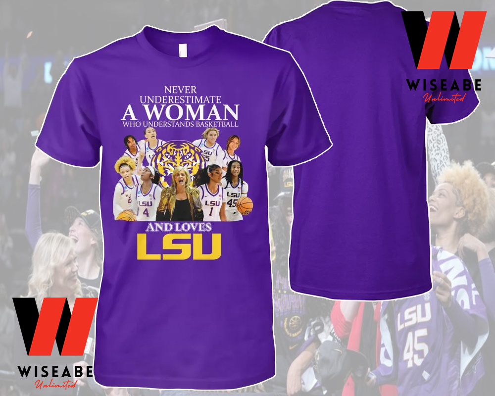 2023 NCAA Division A Woman Who Understands Basketball Lsu National Championship Shirt