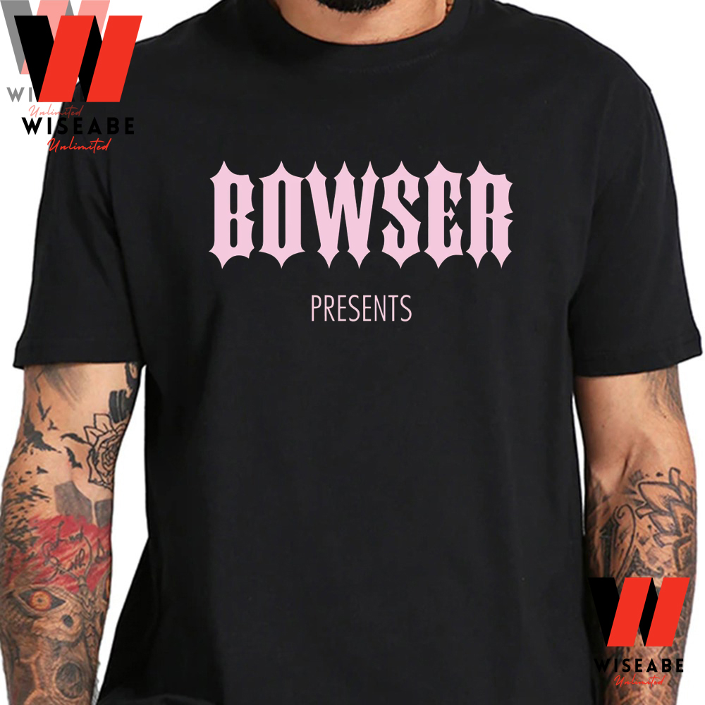 Unique The Super Mario Bros Movie Bowser's Peaches Song Bowser Presents Shirt